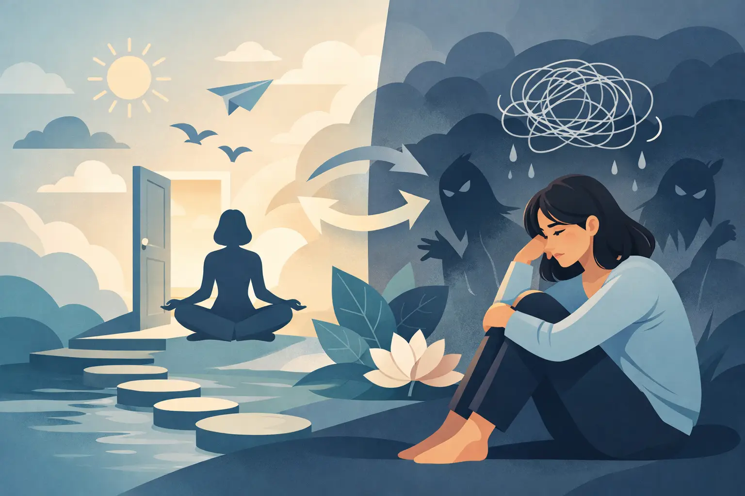 Ängste lösen ohne Therapie - was hilft?