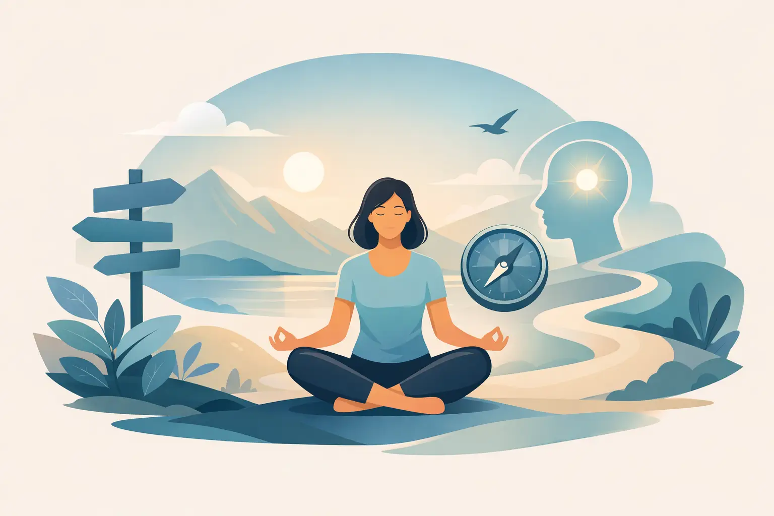 Innere Orientierung finden ohne Druck