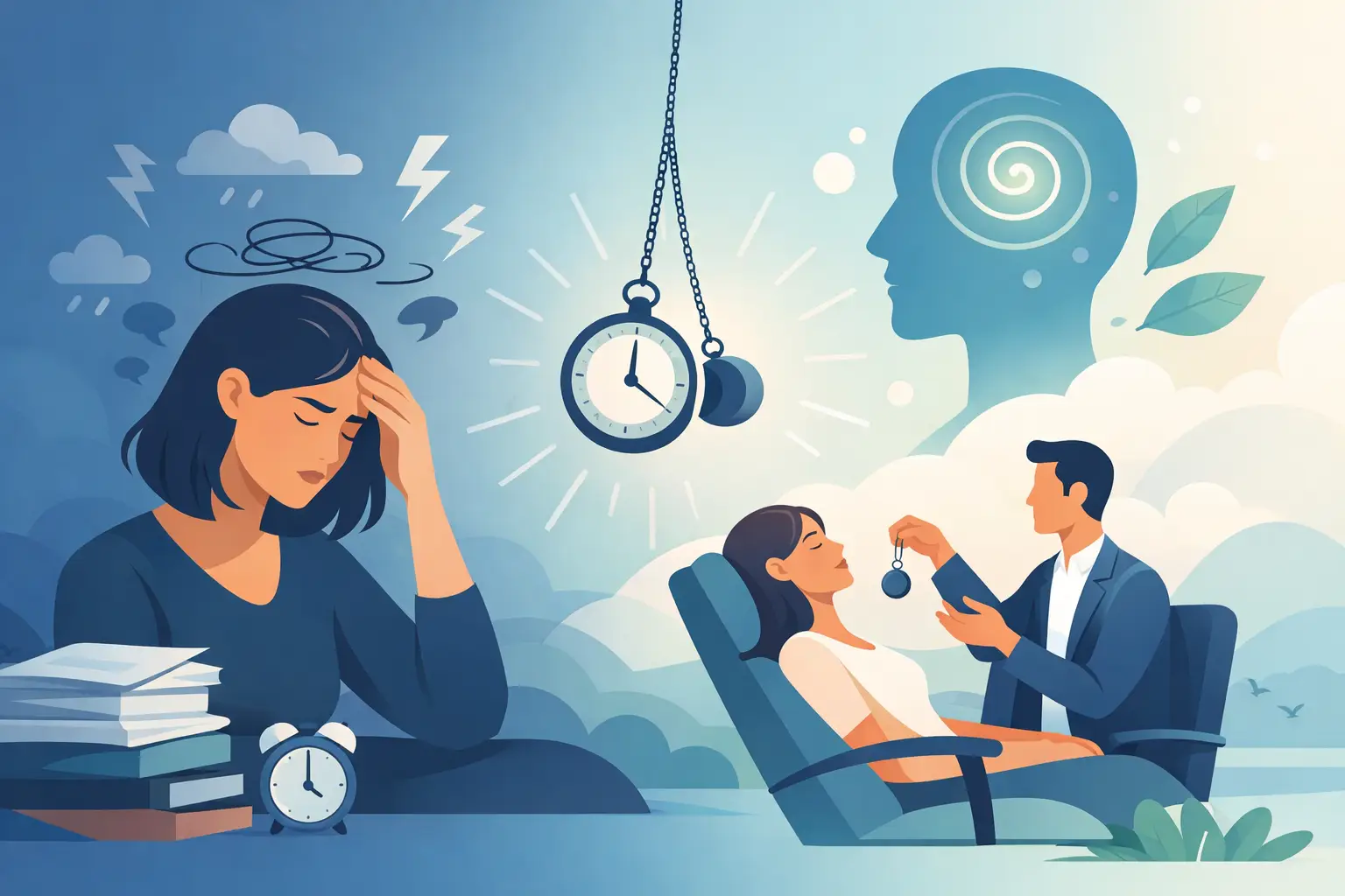 Stress abbauen mit Hypnose - wie es wirkt