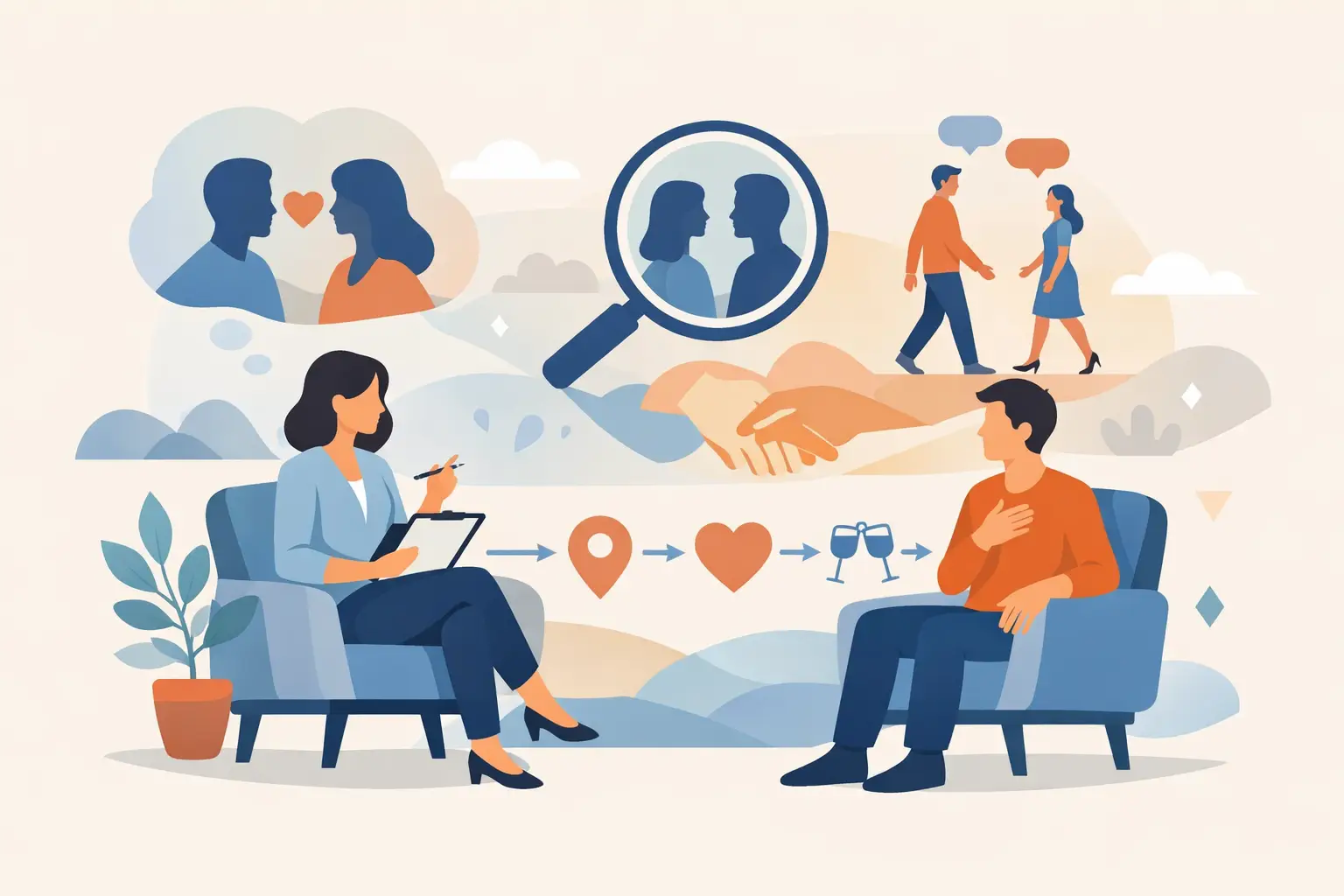 Wie läuft Single Coaching ab? Klarheit für Begegnungen