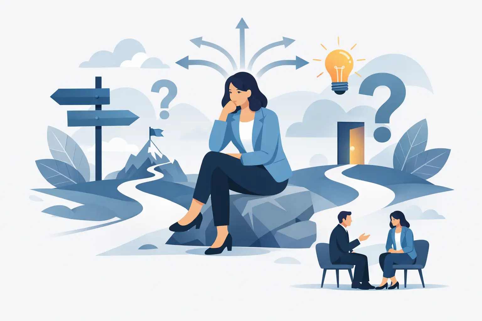 Kann Coaching bei Entscheidungsangst helfen?